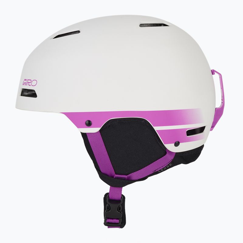 Скиорска каска Giro Ledge FS matte white pink 3