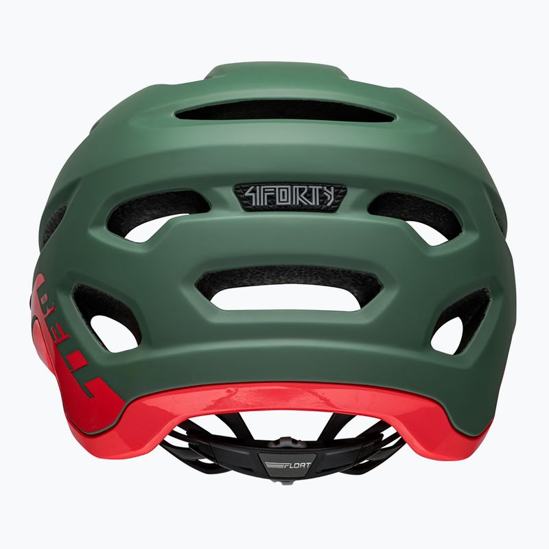 Велосипедна каска Bell 4Forty gloss dark green/infrared 3