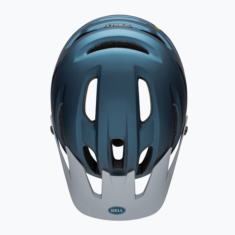 Велосипедна каска Bell 4Forty Integrated MIPS matte gloss blue/gray 4