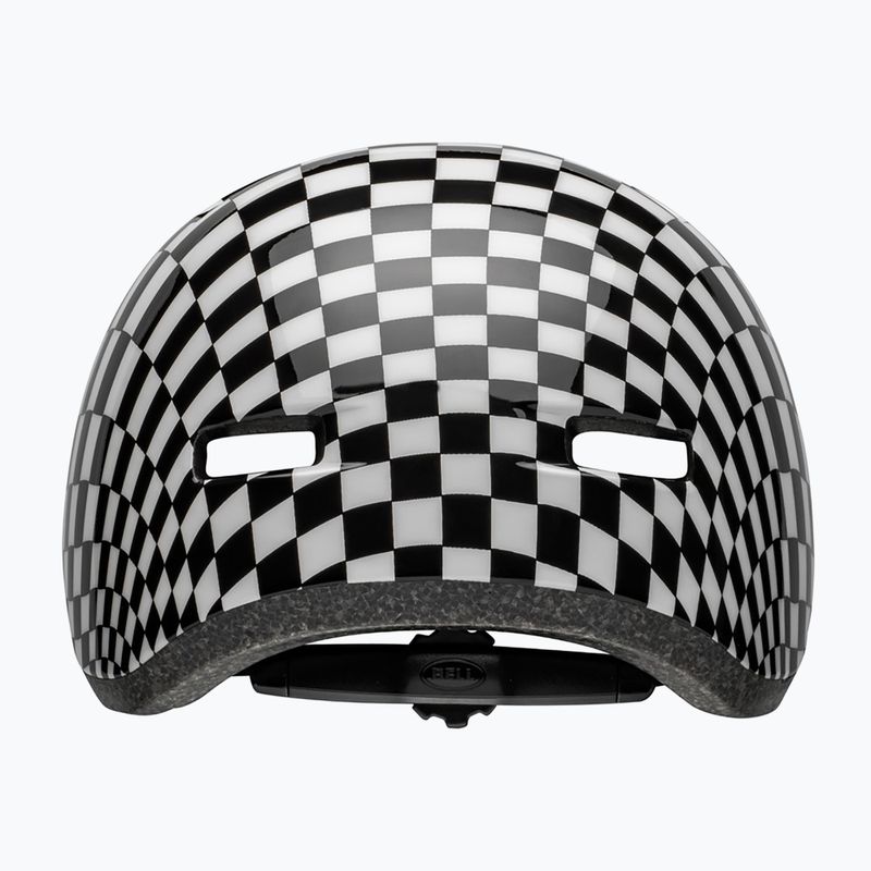 Детска велосипедна каска Bell Lil Ripper checker gloss black/white 4