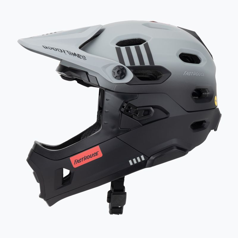 Велосипедна каска Bell FF Super DH MIPS Spherical matte gray/black 3