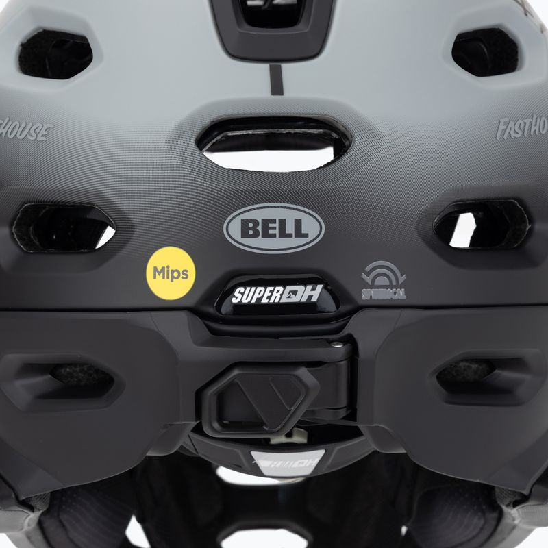 Велосипедна каска Bell FF Super DH MIPS Spherical matte gray/black 7