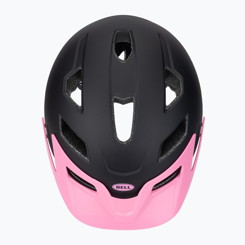 Детска велосипедна каска Bell Sidetrack Jr matte pink 6