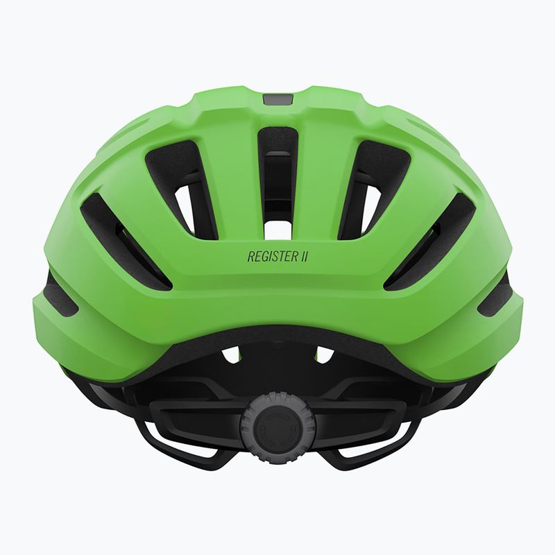 Детска велосипедна каска Giro Register II Integrated MIPS matte bright green 3