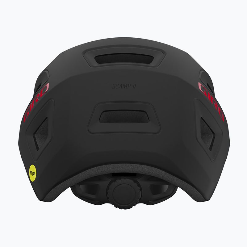 Детска велосипедна каска Giro Scamp II matte black/red 3