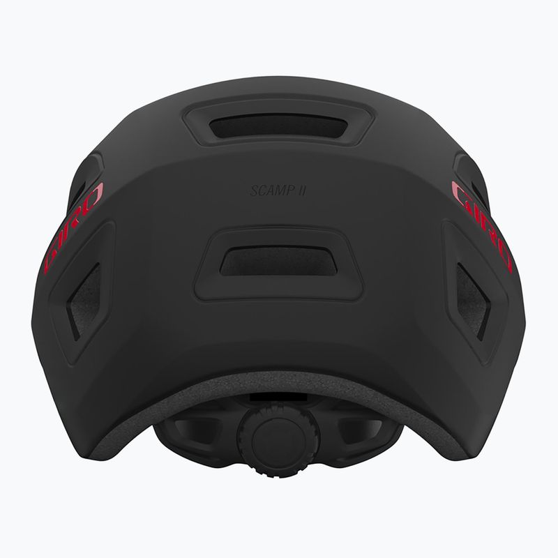 Детска велосипедна каска  Giro Scamp II Integrated MIPS matte black/red 3