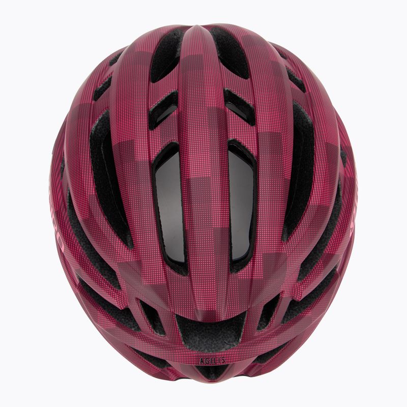 Велосипедна каска Giro Agilis Integrated MIPS matte dark cherry towers 5