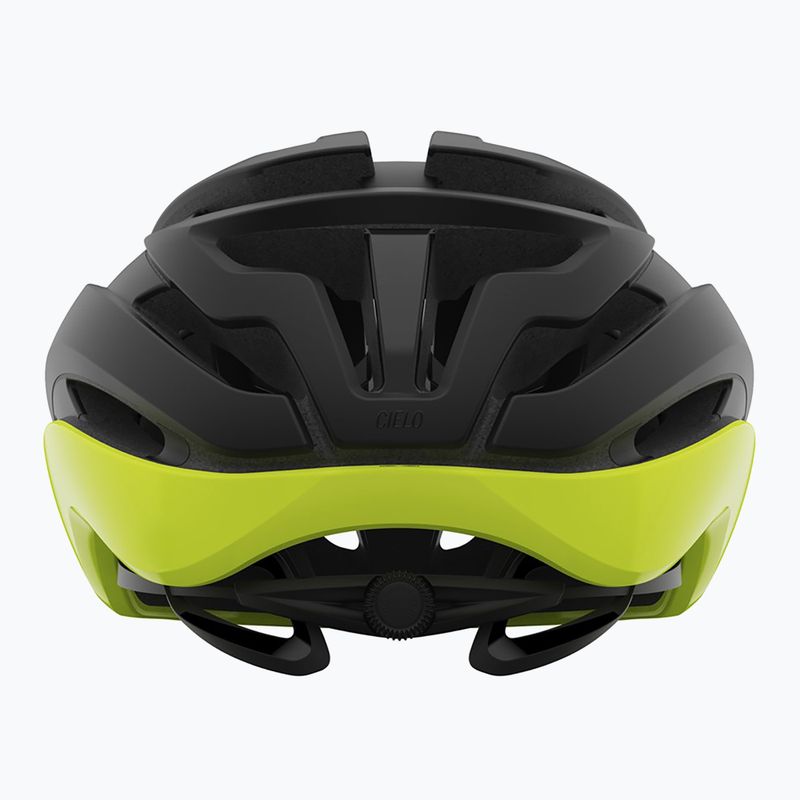 Велосипедна каска Giro Cielo MIPS matte black/highlight yellow 3