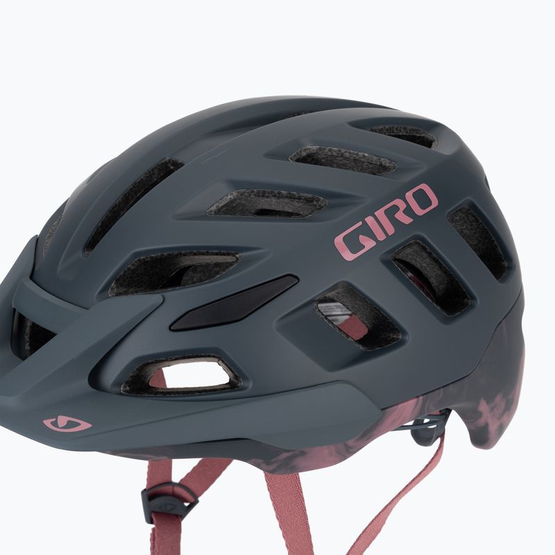 Велосипедна каска Giro Radix matte dusty rose cosmic 7