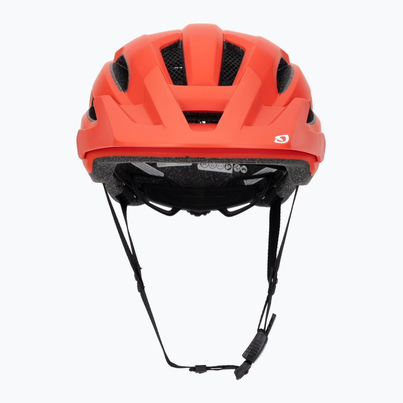 Детска велосипедна каска Giro Fixture II Integrated MIPS matte red fade 2