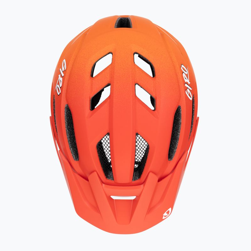 Детска велосипедна каска Giro Fixture II Integrated MIPS matte red fade 6