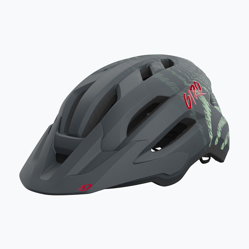 Детска велосипедна каска Giro Fixture II Integrated MIPS matte dark shark ripple