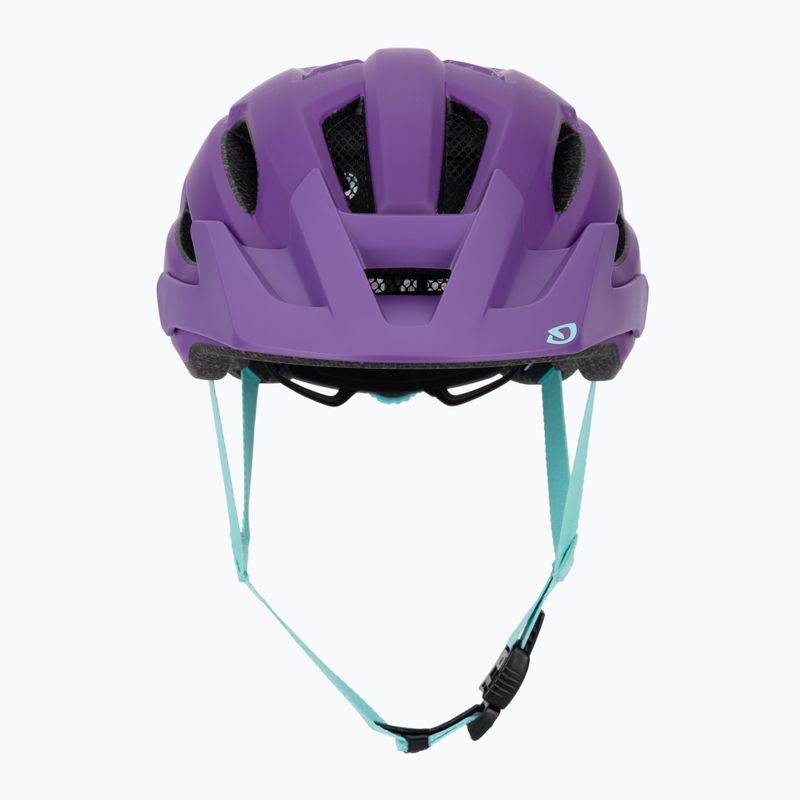 Детска велосипедна каска Giro Fixture II Integrated MIPS matte purple ripple 2