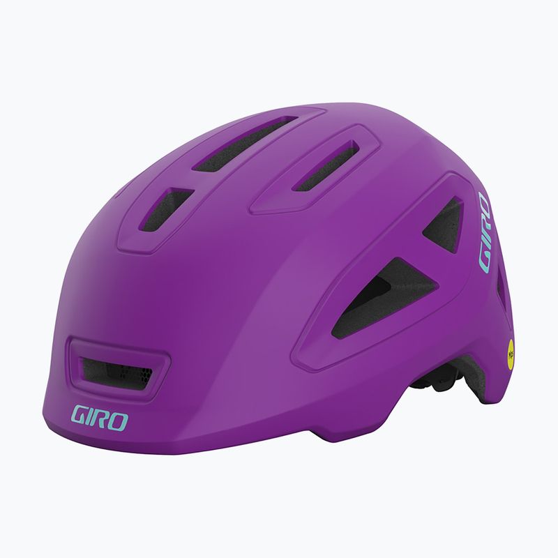 Детска велосипедна каска Giro Scamp II Jr matte purple 8