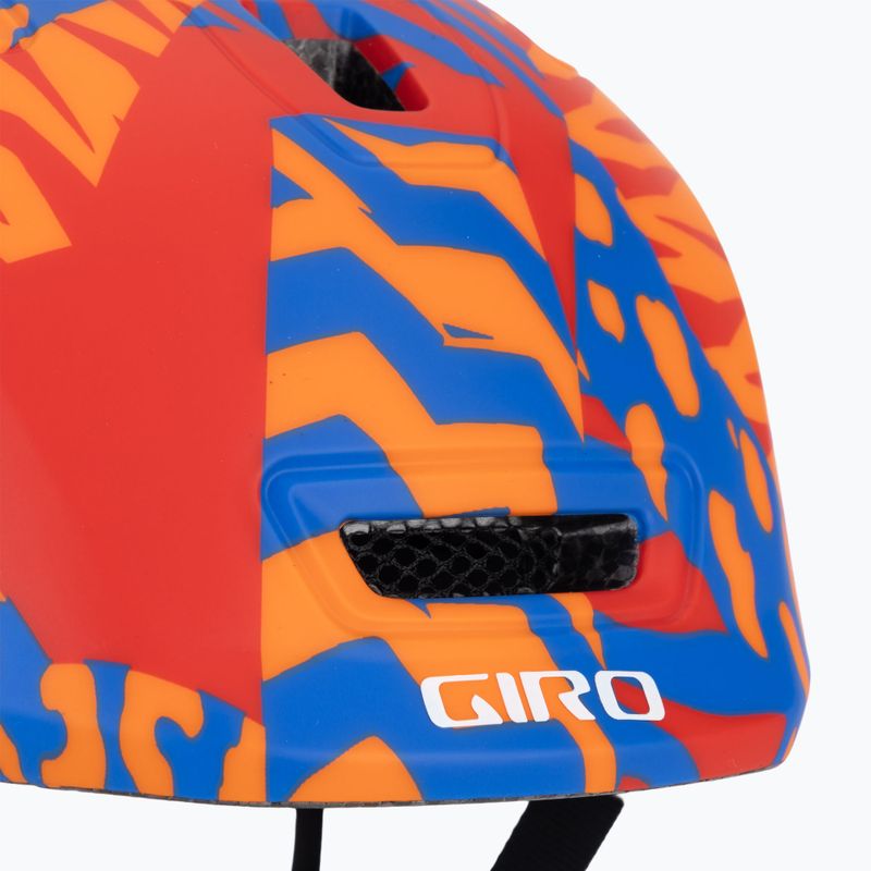 Детска велосипедна каска Giro Scamp II Jr matte red animal 7