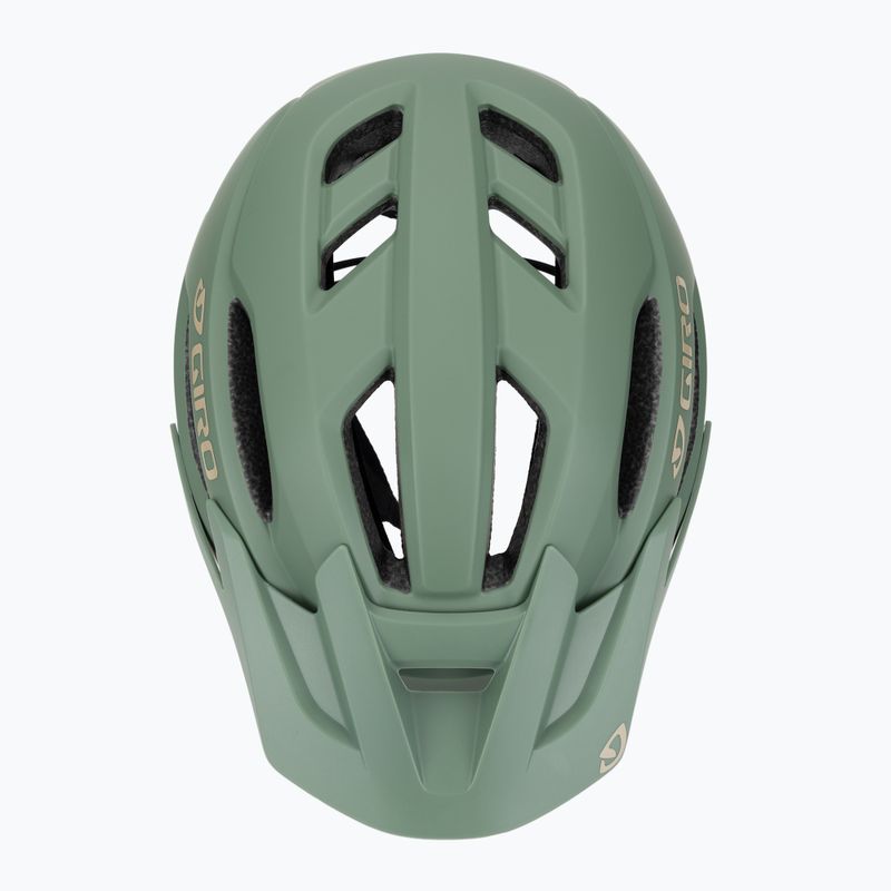 Велосипедна каска Giro Fixture II matte hedge green/dark shark 6