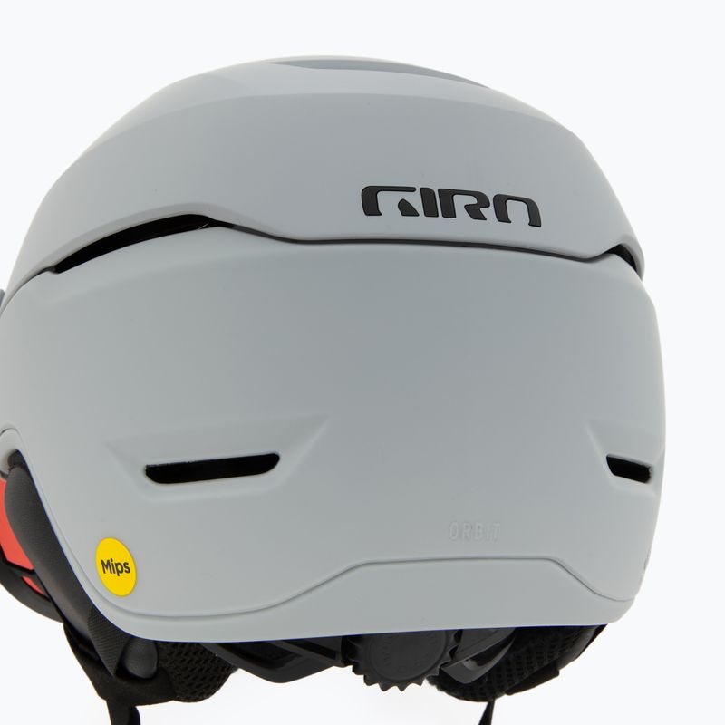 Скиорска каска Giro Orbit Spherical Mips matte light grey/vivid onyx 8