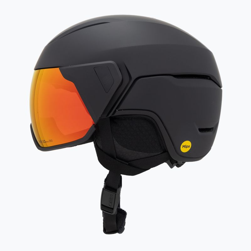 Скиорска каска Giro Orbit Spherical Mips matte black/vivid ember 3