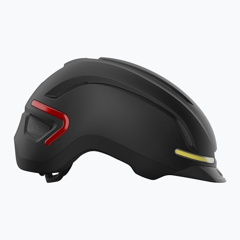 Велосипедна каска Giro Ethos Integrated MIPS LED matte black 3