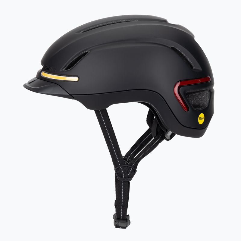 Велосипедна каска Giro Ethos Integrated MIPS LED matte black 3