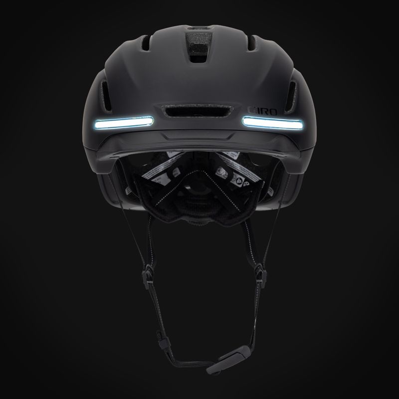 Велосипедна каска Giro Ethos Integrated MIPS LED matte black 9