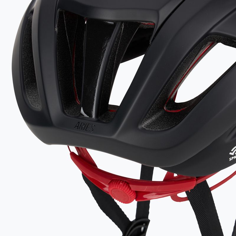 Велосипедна каска Giro Aries Spherical MIPS matte carbon red 7
