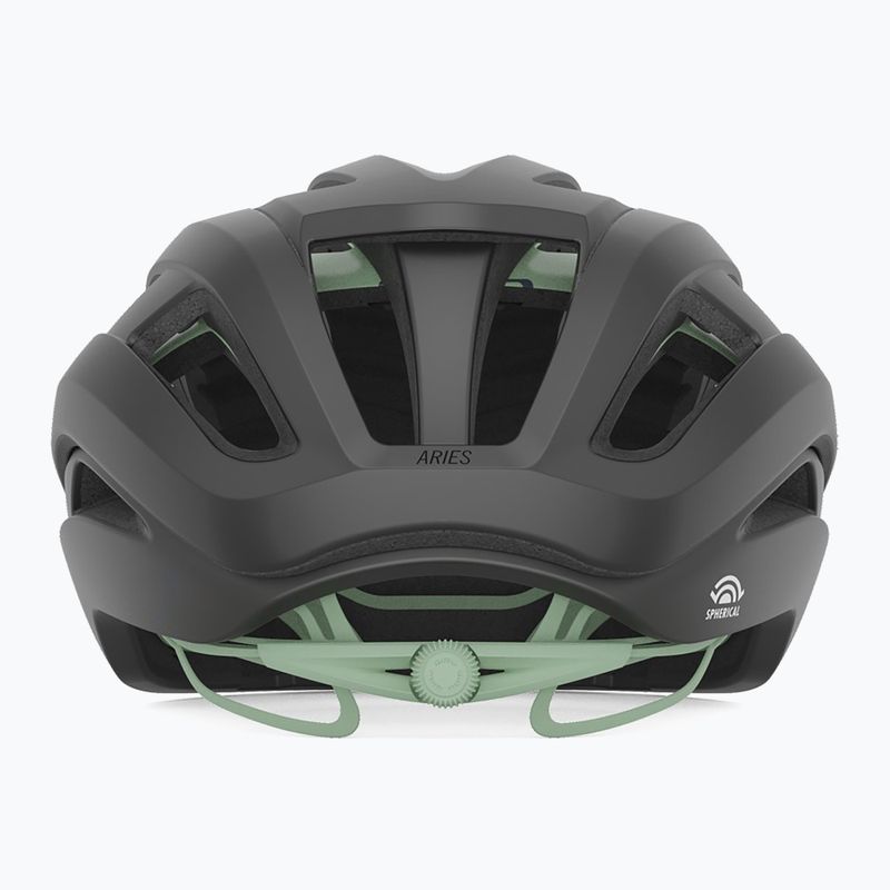 Велосипедна каска Giro Aries Spherical MIPS matte coal/space green 3