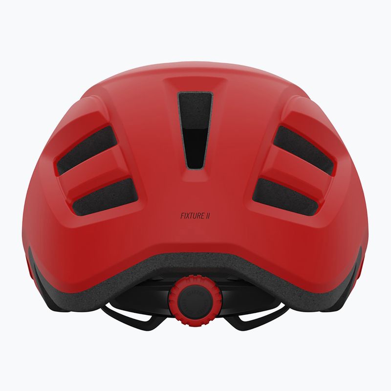 Велосипедна каска Giro Fixture II Integrated MIPS matte trim red 3