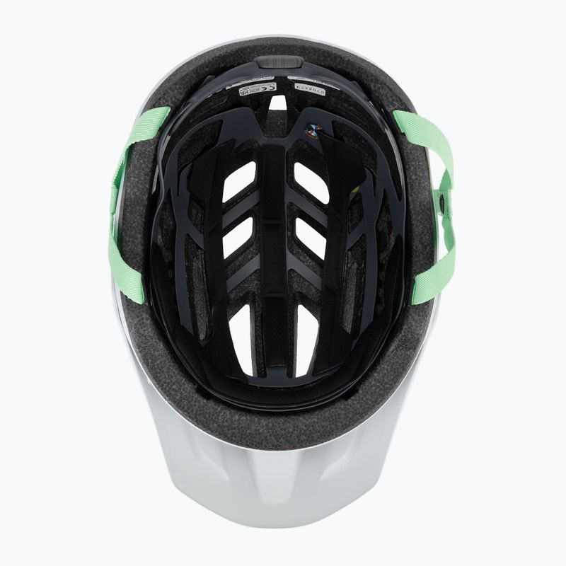 Велосипедна каска Giro Fixture II Integrated MIPS W matte white/green pearl 5