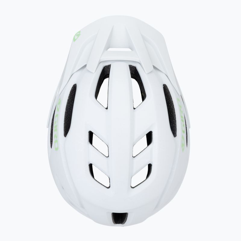 Велосипедна каска Giro Fixture II Integrated MIPS W matte white/green pearl 6