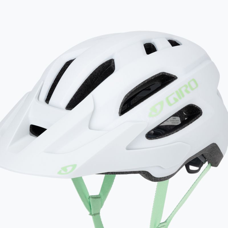 Велосипедна каска Giro Fixture II Integrated MIPS W matte white/green pearl 7