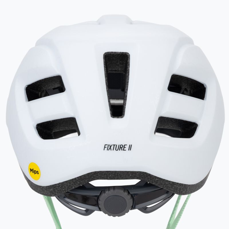 Велосипедна каска Giro Fixture II Integrated MIPS W matte white/green pearl 10