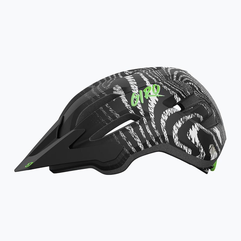 Детска велосипедна каска  Giro Fixture II Integrated MIPS matte black ripple fade 2