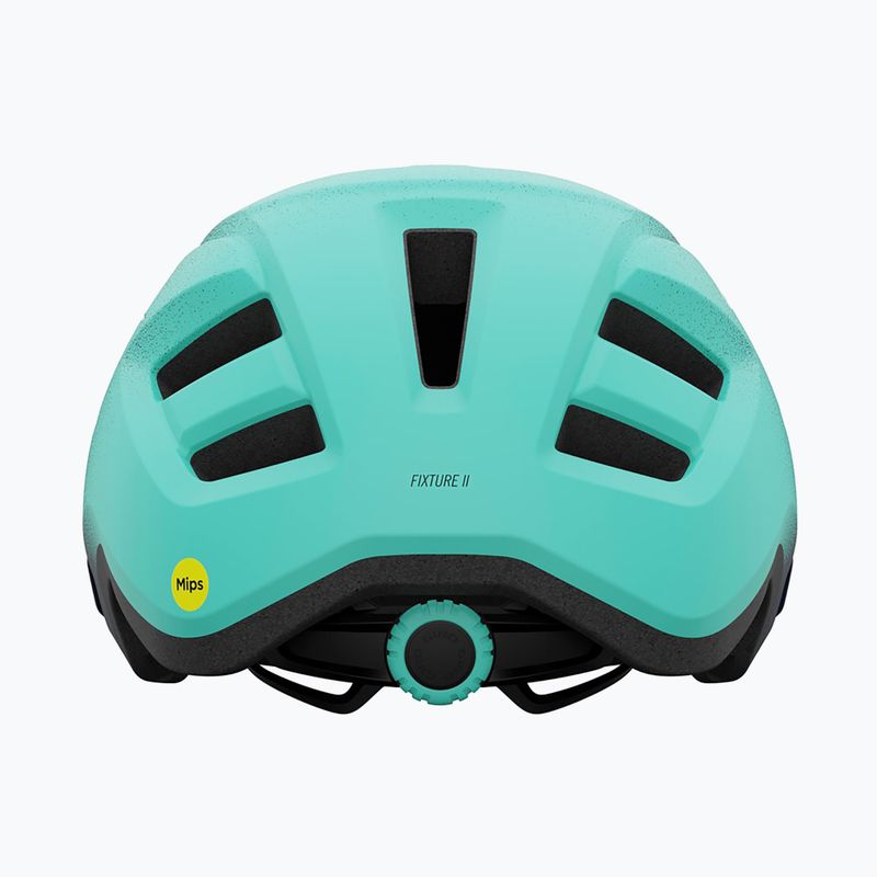 Детска велосипедна каска Giro Fixture II Integrated MIPS matt midnight blue/screaming teal/fade 3