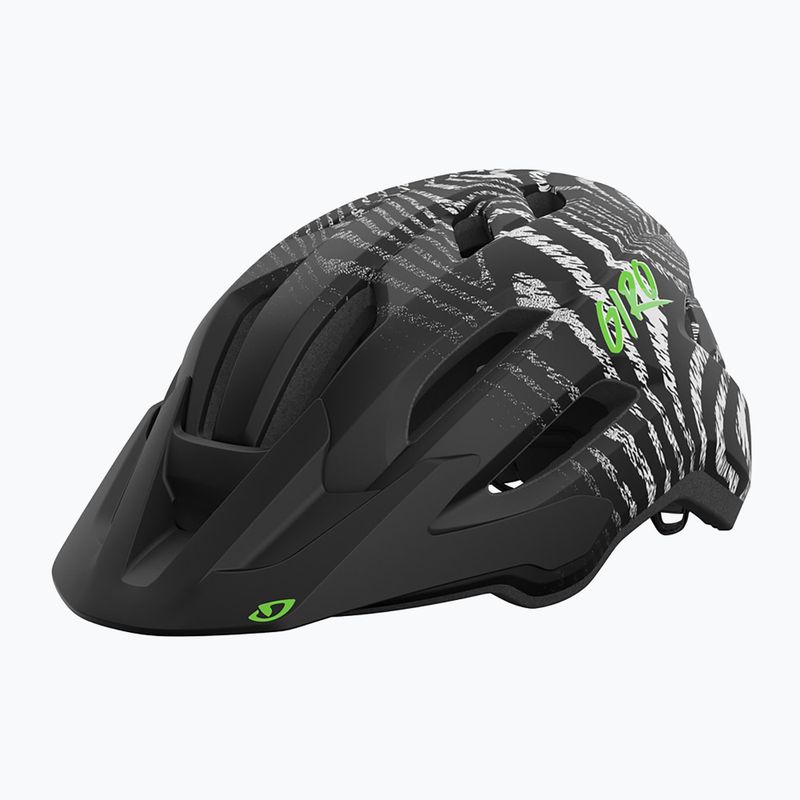 Детска велосипедна каска Giro Fixture II matte black ripple fade