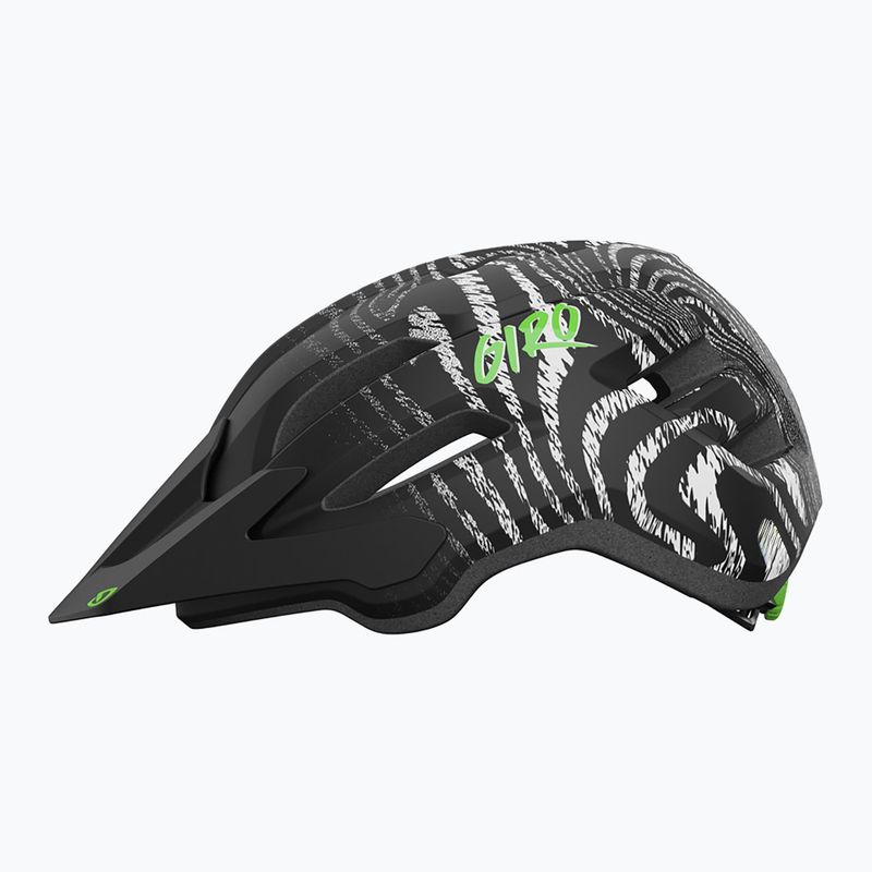 Детска велосипедна каска Giro Fixture II matte black ripple fade 2
