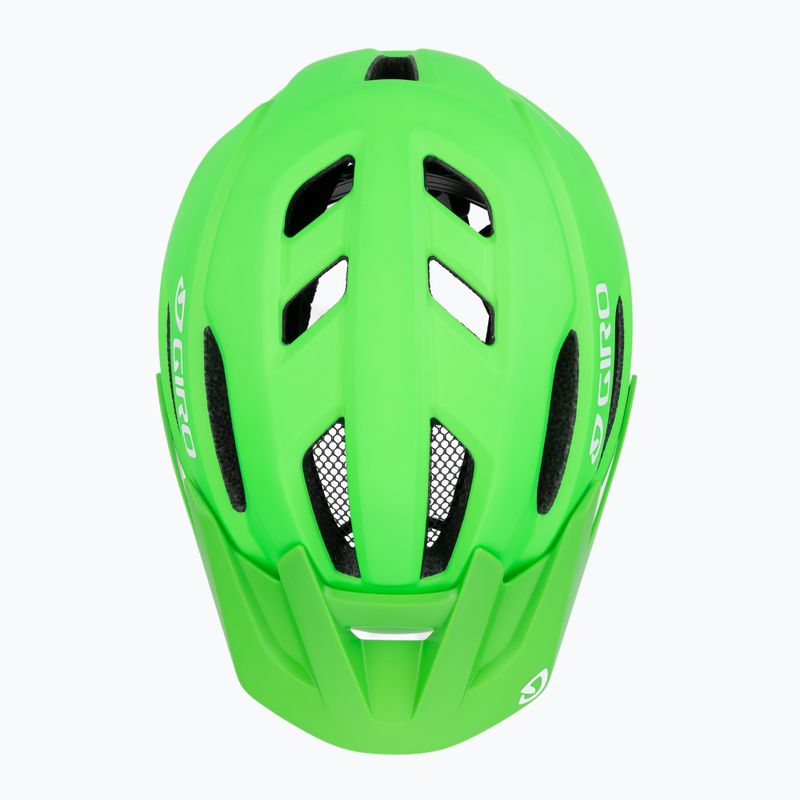 Детска велосипедна каска Giro Fixture II matte bright green 6