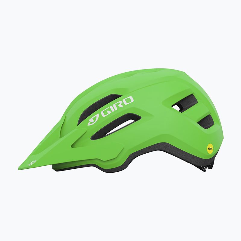 Детска велосипедна каска Giro Fixture II matte bright green 2