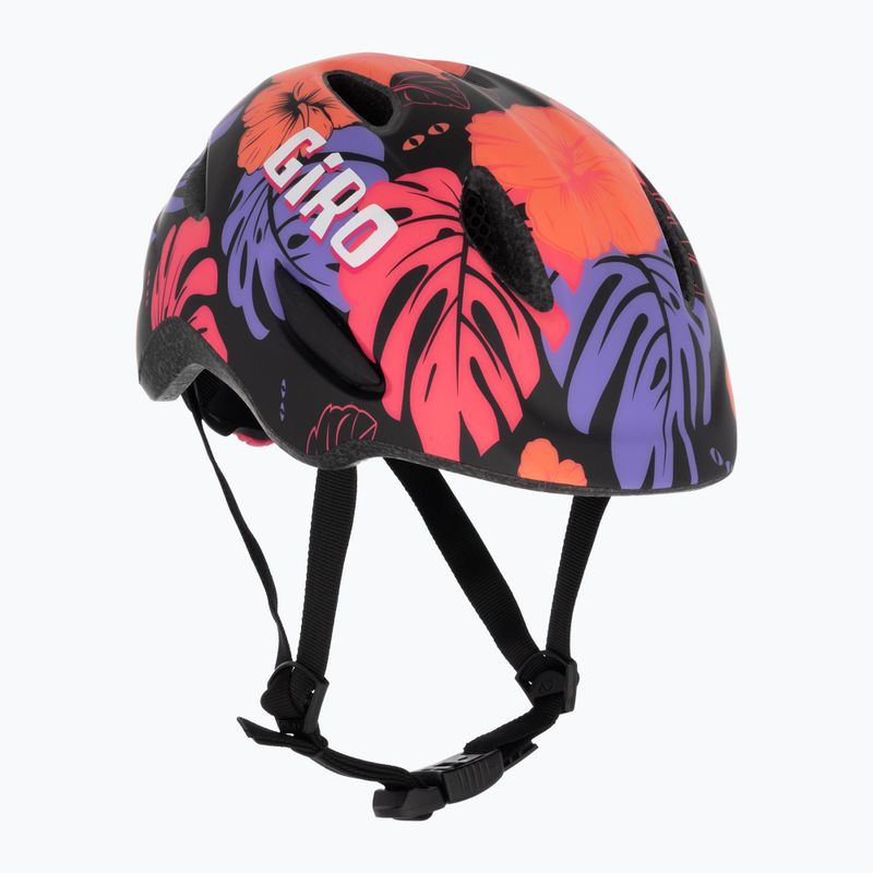 Детска велосипедна каска Giro Scamp Integrated MIPS matte black floral