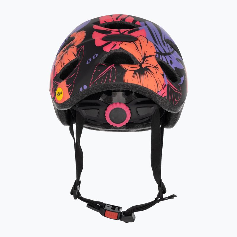 Детска велосипедна каска Giro Scamp Integrated MIPS matte black floral 2