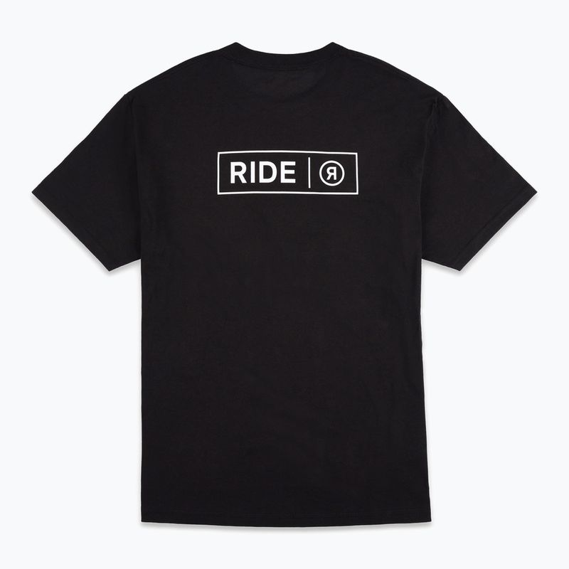 Мъжка тениска RIDE Logo black 2