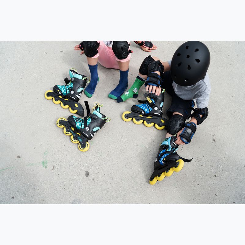 Детски ролери K2 Raider Pro blue/yellow 7
