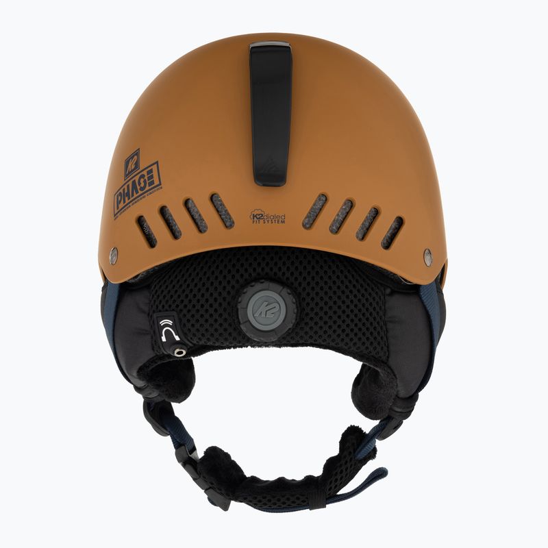 Ски каска K2 Phase Pro кафява 3
