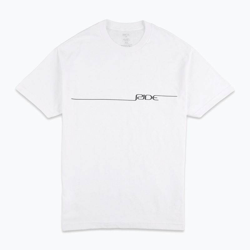 Мъжка тениска RIDE Zero Logo Tee white