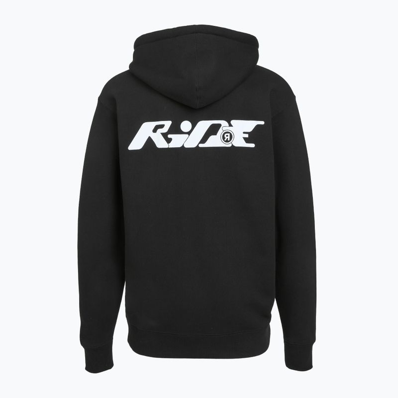 Мъжки суитшърт RIDE Techno FZ black 2