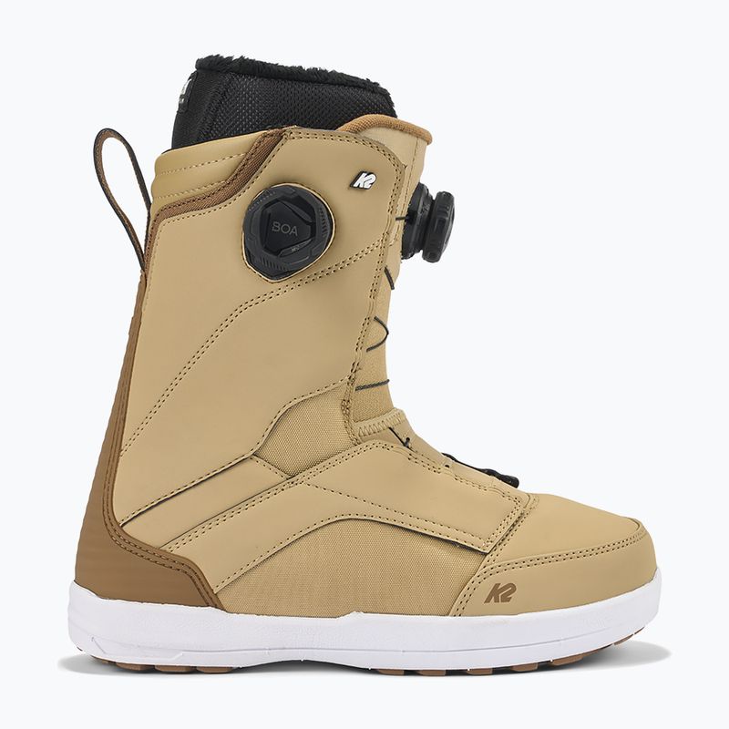 Дамски сноуборд обувки K2 Kinsley black tan 2