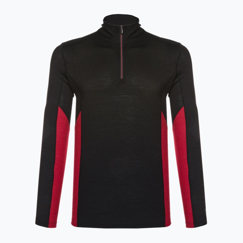 Мъжка термо тениска Smartwool Merino Sport LS 1/4 Zip black 11538