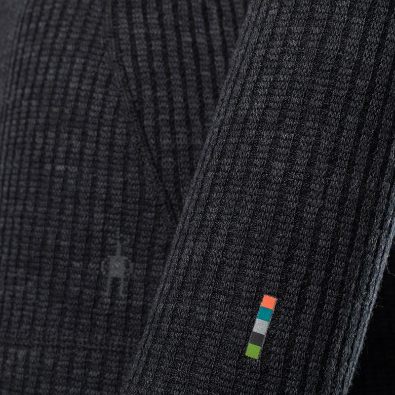Дамска термоактивна блуза Smartwool Thermal Merino Rib Turtleneck charcoal heather 3