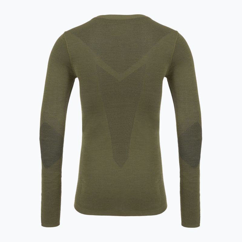 Мъжка термоактивна блуза Smartwool Intraknit Merino 200 Crew winter moss 2