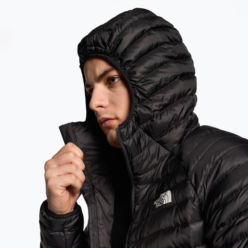 Мъжко пухено яке The North Face Bettaforca Lt Down Hoodie black/black 3